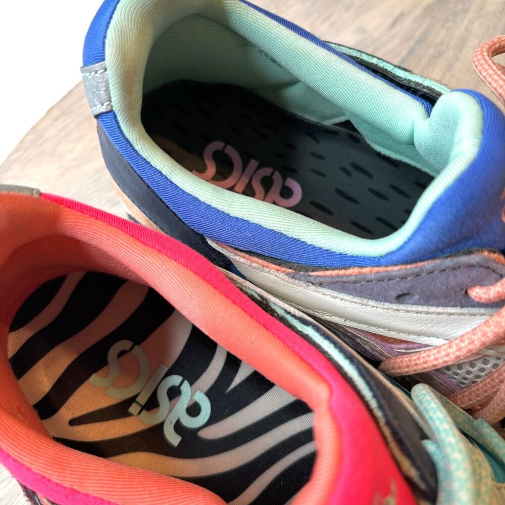 ASICS GEL-Lyte 5 V RE:MATERIAL Pink Aqua 1201A871-961 Men's 7 Women's 8.5 Rare - Picture 7 of 9